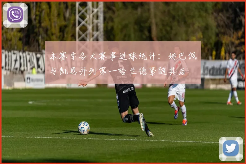 本赛季各大赛事进球统计：姆巴佩与凯恩并列第一哈兰德紧随其后